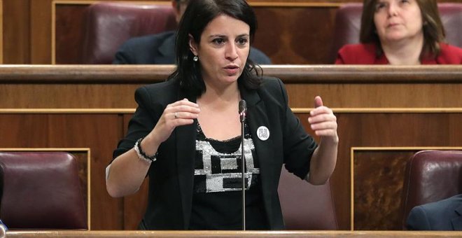 Adriana Lastra, portavoz del PSOE en el Congreso, Imagen de archivo / EFE