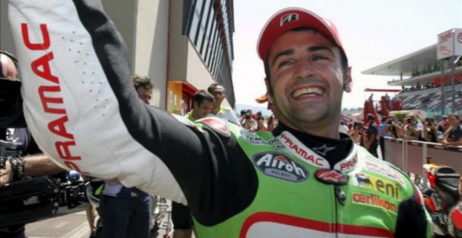 El piloto de motociclismo Héctor Barberá. EFE