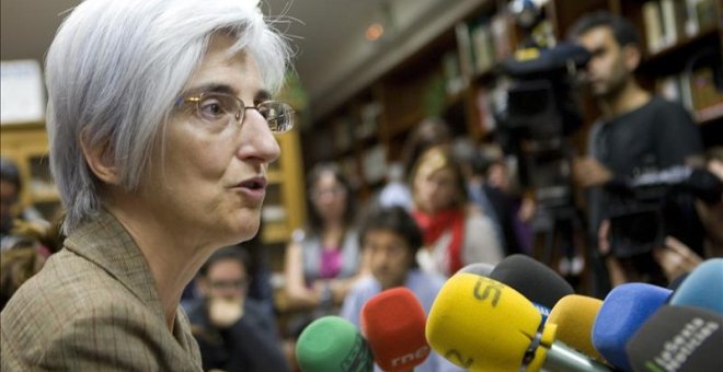 María José Segarra será la fiscal general del Estado en el Gobierno de Pedro Sánchez. Foto: EFE