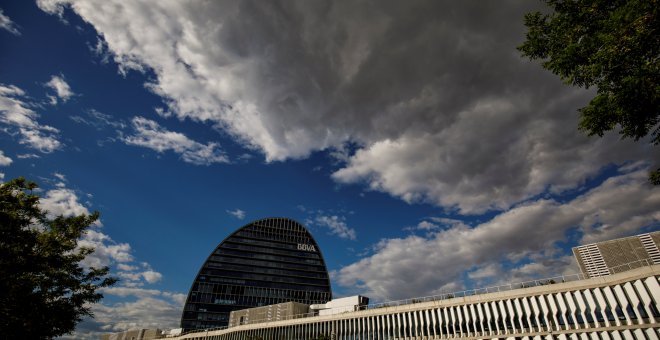 La sede de BBVA en la zona norte de Madrid. REUTERS/Juan Medina