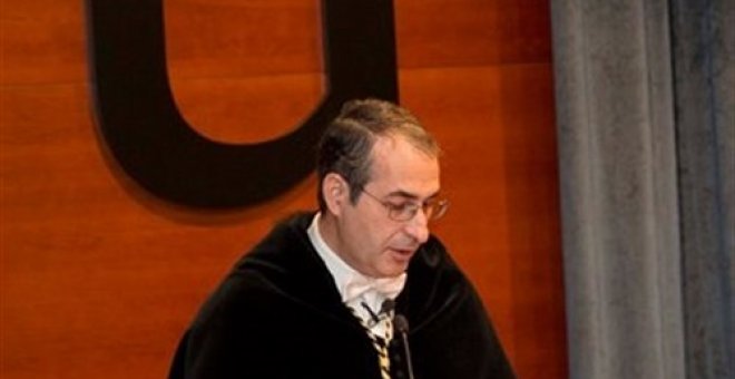 El exrector de la Universidad Rey Juan Carlos de Madrid (URJC) entre 2013 y 2017 Fernando Suárez Bilbao. / Europa Press