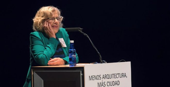 La alcaldesa de Madrid, Manuela Carmena. - EFE