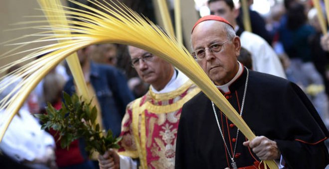 El cardenal Ricardo Blázquez, presidente de la Conferencia Episcopal Española, en una imagen de archivo. EFE