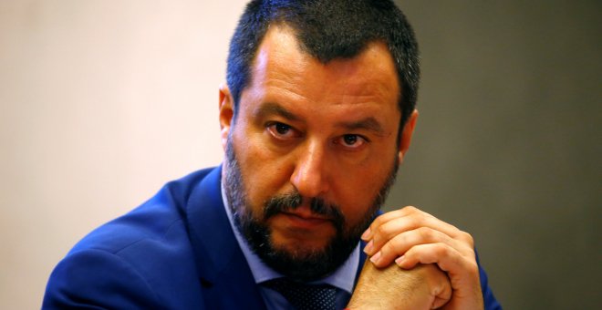 El ministro de Interior y vicepresidente de Italia, Matteo Salvini. REUTERS