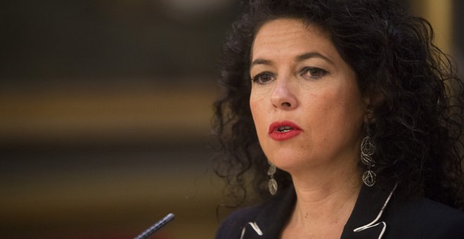 Maribel Mora, senadora de Podemos