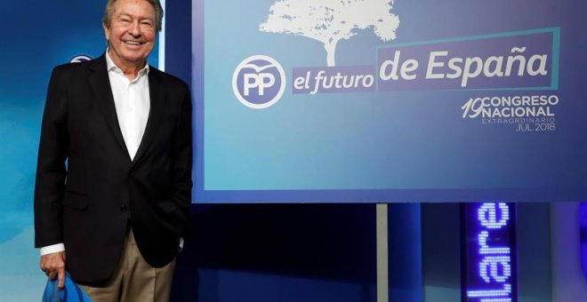 El presidente del Comité Organizador del Congreso del PP, Luis de Grandes, en una imagen reciente. (CHEMA MOYA | EFE)