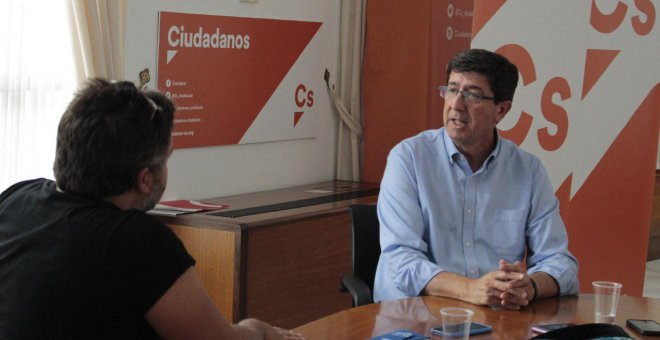 Juan Marín, candidato de Ciudadanos a la Junta de Andalucía