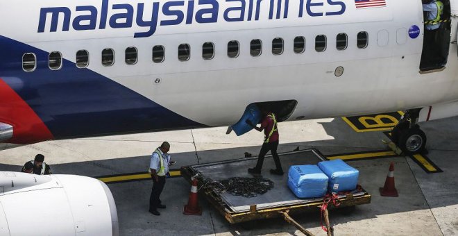 Ejemplar avión Malaysia Airlines - EFE