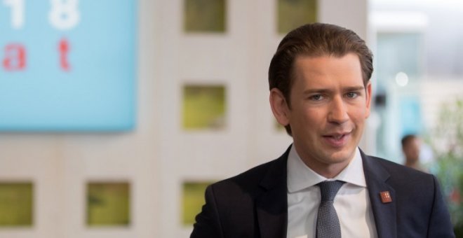 El canciller de Austria, Sebastian Kurz. - AFP