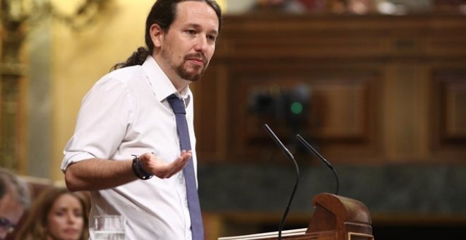 Pablo iglesias, en una imagen de archivo. - EUROPA PRESS