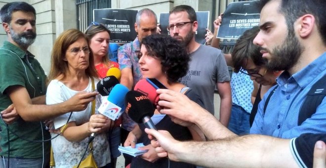 Lorena Merlos, en representació de l'Esquerra Independentista del Barcelonès: