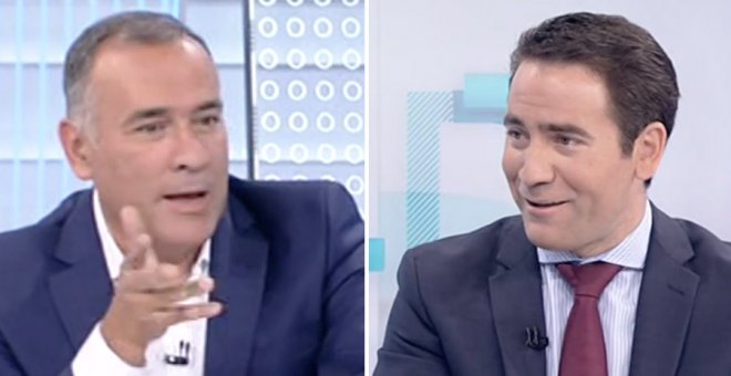 El secretario general del PP, Teodoro García Egea, en Los Desayunos de TVE.-