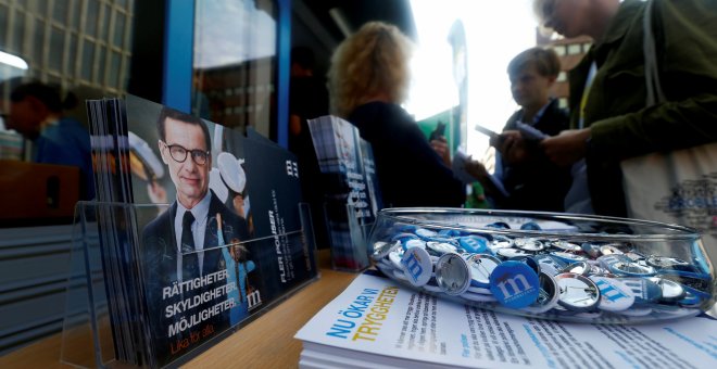 En los lugares de trabajo se está produciendo una dura disputa entre partidarios de la socialdemocracia y del nacional populismo de los Demócratas Suecos (DS) por captar el voto de los empleados. / REUTERS - INTS KALNINS