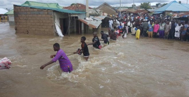 Una inundación en la zona de Suleja, Nigeria, el pasado año.
