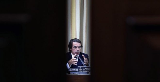 El expresidente del Gobierno José María Aznar. - EFE