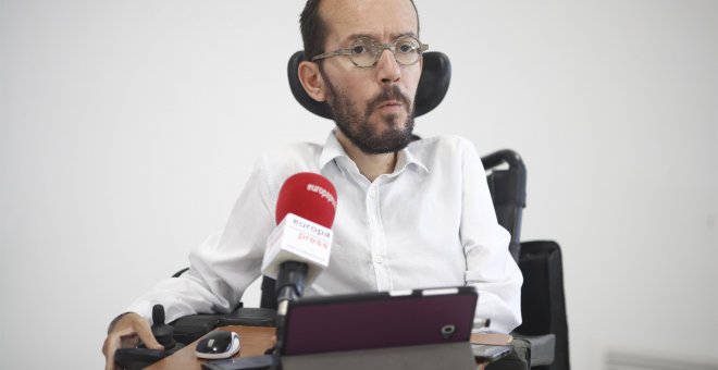 Pablo Echenique, secretario de Organización de Podemos, en una foto de archivo. | Europa Press