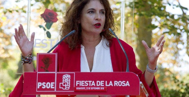 La ministra de Hacienda, María Jesús Montero. EFE