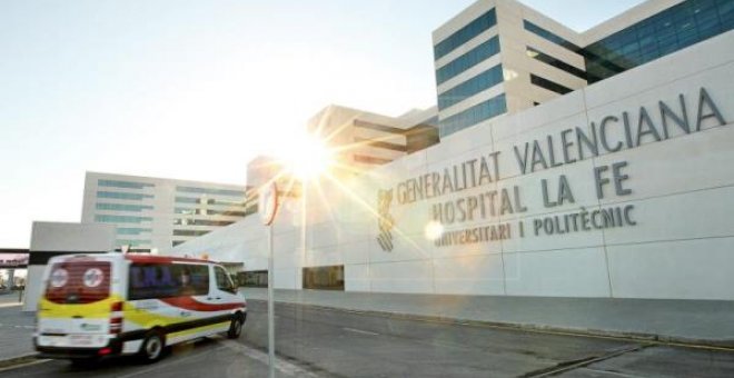 El niño fue ingresado en el Hospital la Fe en Valencia - EFE