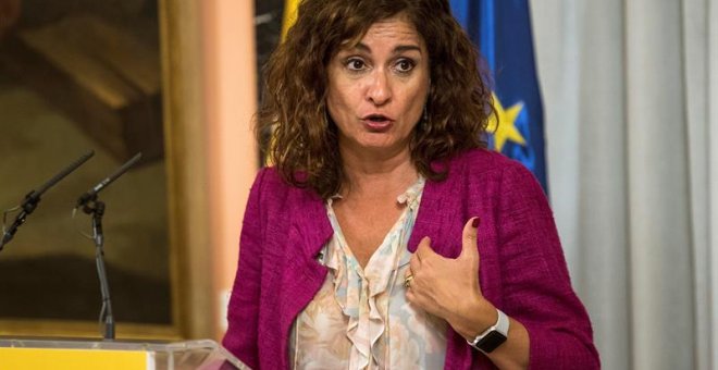 La ministra de Hacienda, María Jesús Montero. - EFE