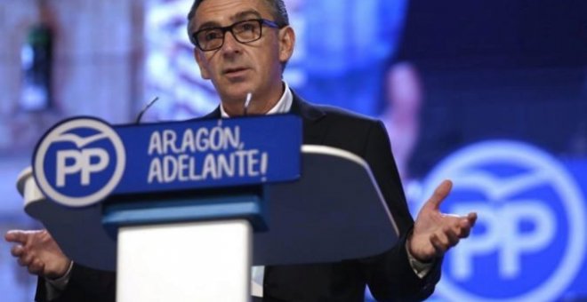 El presidente del PP de Aragón, Luis María Beamonte. EFE/Archivo