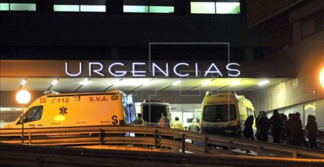 Puerta de Urgencias del Hospital de Albacete. EFE/Archivo
