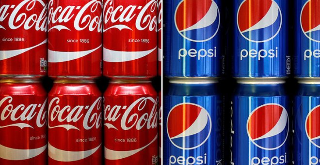 Coca-Cola y Pepsi son dos de las tres firmas que más contaminan los océanos con plástico - Reuters