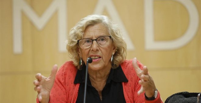 La alcaldesa de Madrid Manuela Carmena.- EP