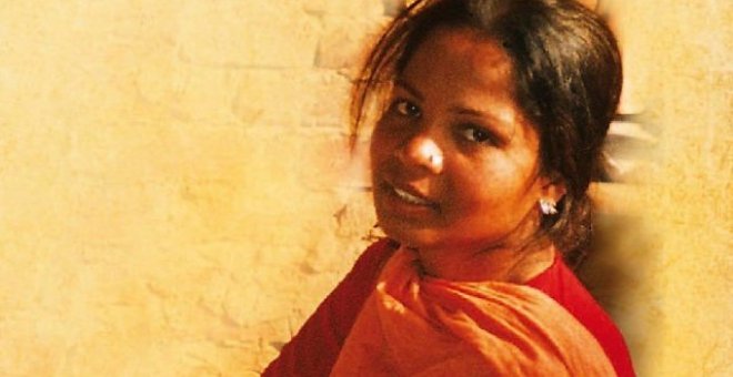 La cristiana pakistaní Asia Bibi, acusada de blasfemia y condenada a muerte.