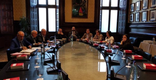 Reunión de la Mesa del Parlament. (EP)