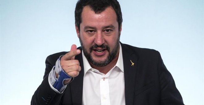 El ministro de Interior italiano Salvini.- EFE