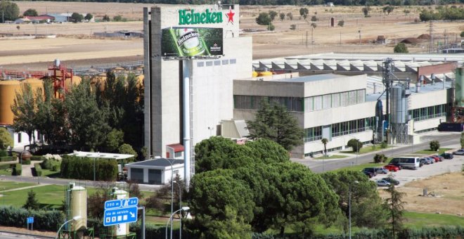 La fabrica de Heineken en la Comunidad de Madrid.