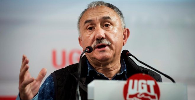 El secretario general de UGT, Pepe Àlvarez.- EFE