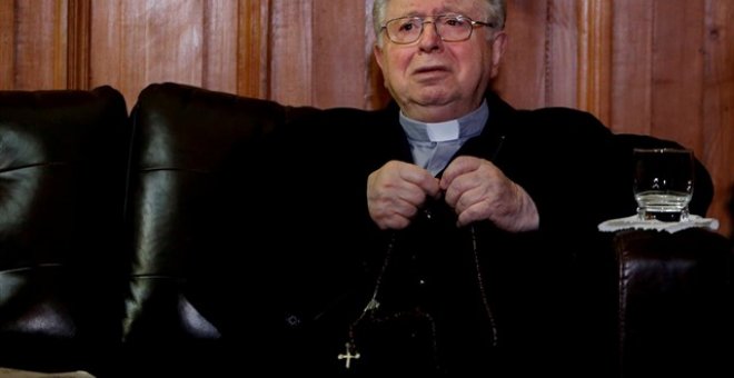 El acerdote chileno Fernando Karadima, acusado de abusos sexuales y expulsado del sacerdocio. REUTERS
