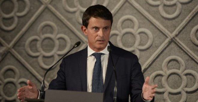 El exministro francés y candidato a la alcaldía de Barcelona, Manuel Valls, en un foto de archivo | EFE