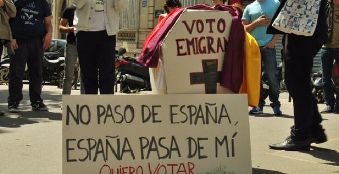 La reforma del voto exterior del PSOE impedirá el voto a cientos de miles de migrantes