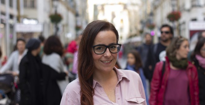 Eva Ramos, candidata del PACMA a la presidencia de la Junta de Andalucía