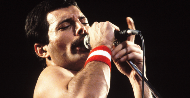 Foto de archivo. Freddie Mercury.