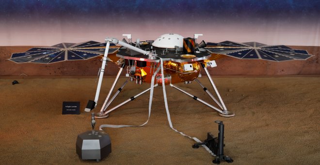 El módulo espacial InSight de la NASA. /REUTERS