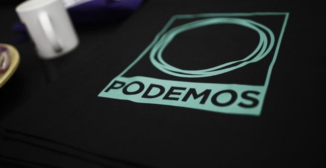 Una camiseta de Podemos. EUROPA PRESS/Archivo