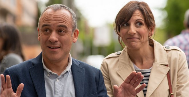 Javier Gutiérrez y Malena Alterio vuelven a protagonizar la segunda temporada de la serie 'Vergüenza'. /Tamara Arranz/ Movistar+