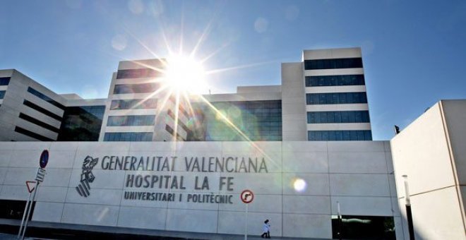 Hospital La Fe de Valencia. EFE/Manuel Bruque