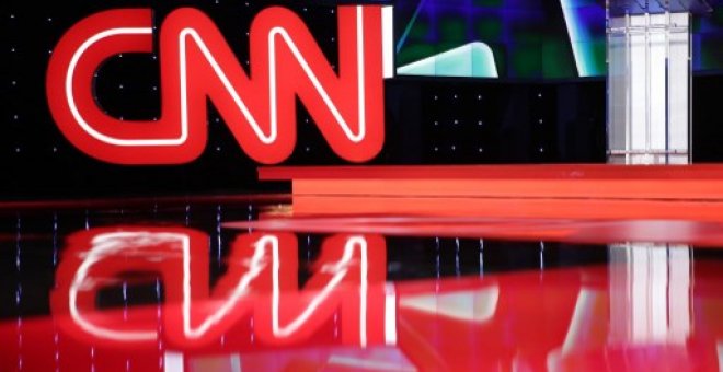 El logo de la CNN, en una imagen de archivo. / AFP