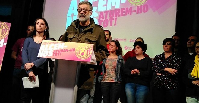 Acte de presentació de la campanya de l'Esquerra Independentista en resposta al judici dels presos polítics. @cupnacional