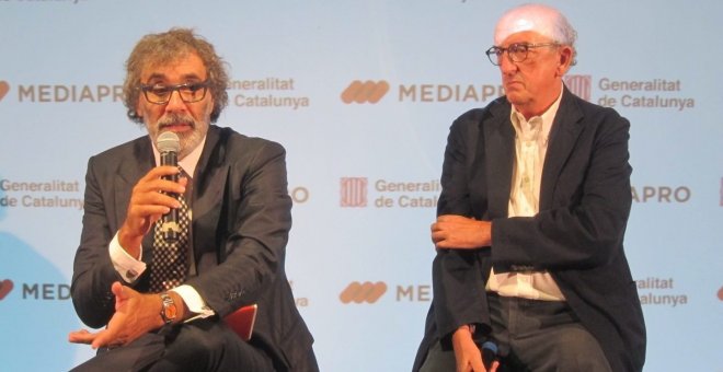 Tatxo Benet y Jaume Roures, en una presentación el pasado mayo | Europa Press