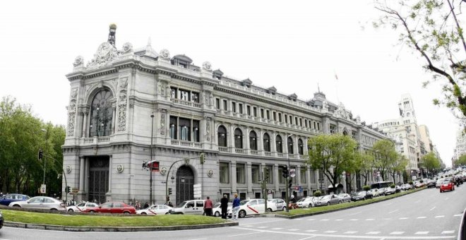 Vista de la fachada del Banco de España | EFE/Archivo