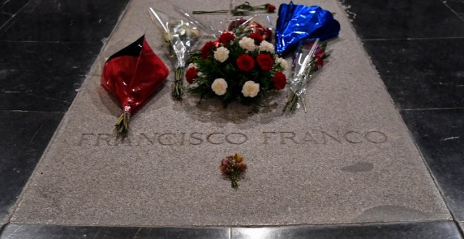 La tumba de Francisco Franco en la Basílica del Valle de los Caídos | AFP