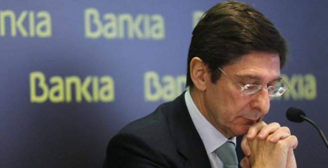 El presidente de Bankia, José Ignacio Goirigolzarri, en un rueda de prensa. REUTERS