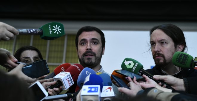 El coordinador federal de Izquierda Unida, Alberto Garzón -  Oscar del Pozo/ Europa Press