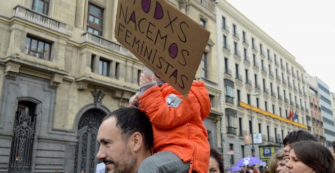 Protesta feminista contra la violencia de género. / ARANCHA RÍOS