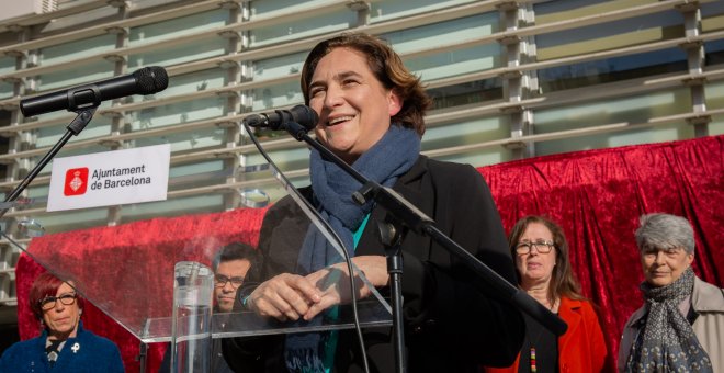 La alcaldesa de Barcelona Ada Colau - Europa Press/  David Zorrakino